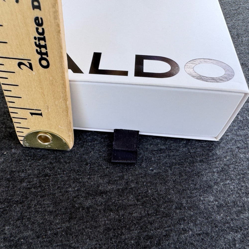 ALDO Empty Drawer Style Gift Box White Logo Accessory Jewelry Storage Box - Picture 5 of 5